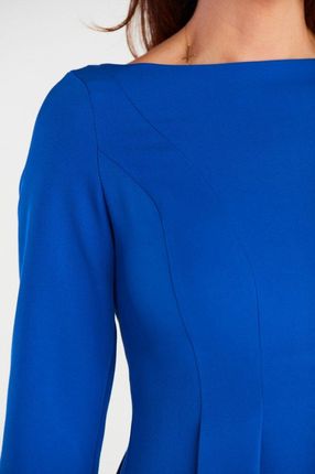 Casualowa Sukienka Niebieski | MUST HAVE Modna Sukienka Niebieski Na Codzie - zdjęcie 2