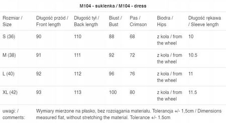 Praktyczna Sukienka | UNIWERSALNY STYL Modny Sukienka r.L Wygodny - zdjęcie 2