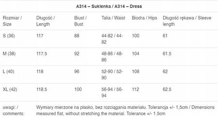 Uniwersalna Sukienka | MODNY KRÓJ 2025 Stylowa Sukienka Na Codzień r.M - zdjęcie 3