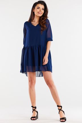 Praktyczna Sukienka | MODNY KRÓJ 2025 Stylowy Sukienka r.L/XL Trend - zdjęcie 5