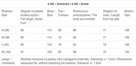 Modna Sukienka | HIT SEZONU Wygodna Sukienka Na Codzień r.XL - zdjęcie 4