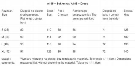 Modna Sukienka | HIT SEZONU Wygodna Sukienka Na Codzień r.XL - zdjęcie 3