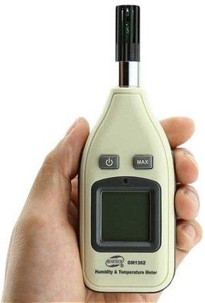 Benetech Higrometr Wilgotnościomierz Miernik Wilgotności I Temperatury Powietrza Lcd - zdjęcie 6