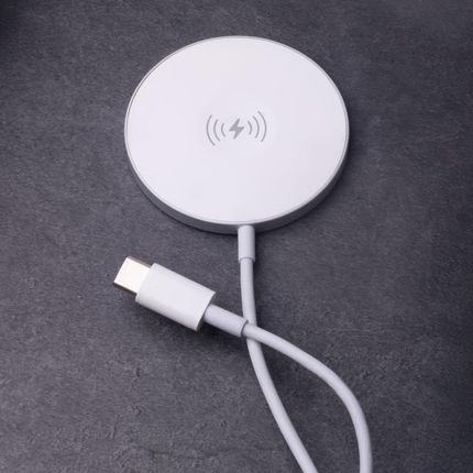 Forever ładowarka bezprzewodowa magnetyczna MAWC-400 15W biała 3w1 - zdjęcie 2