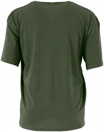 Podkoszulka męska t-shirt 6XL zielona bawełniana Size plus Oddychająca - zdjęcie 3
