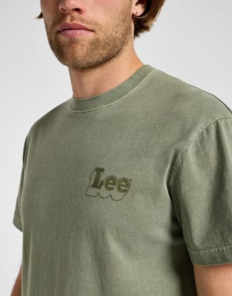 LEE SUBTLE RELAXED TEE MERCANTILE GREEN 112355713 - zdjęcie 2