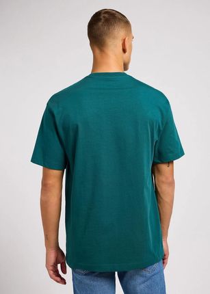 LEE PLAIN LOOSE TEE EVERGREEN 112350757 - zdjęcie 2