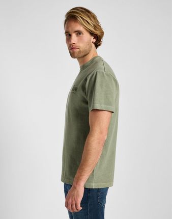 LEE SUBTLE RELAXED TEE MERCANTILE GREEN 112355713 - zdjęcie 2