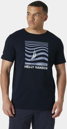 Helly Hansen koszulka t-shirt męska SHORELINE TSHIRT 3.0 54601 597 - zdjęcie 2