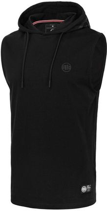 Męski Tank top z kapturem Pitbull Bawełniany bez rękawów Spandex Hilltop - zdjęcie 2