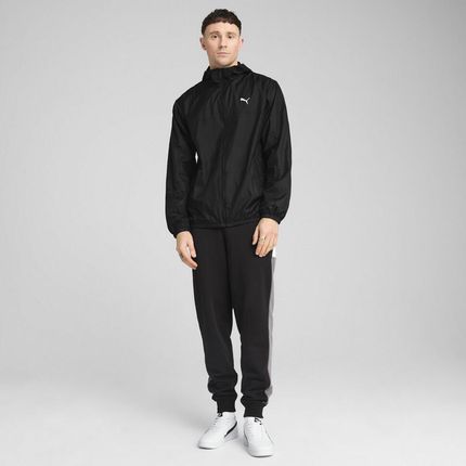 Męska Wiatrówka o standardowym kroju Essentials PUMA Black - zdjęcie 2