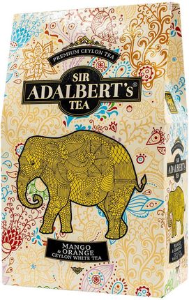 Adalbert'S Tea Mango & Orange White Liściasta 80g - zdjęcie 4