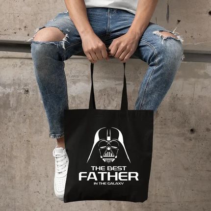 The best father in the galaxy - torba na prezent - zdjęcie 2