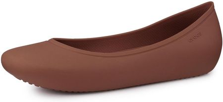 Balerina damskie na basen Crocs BROOKLYN FLAT SPICE - zdjęcie 2