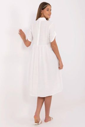 Sukienka Model MI-SK-A2275.09 Ecru - Italy Moda - zdjęcie 2
