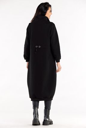 Nowoczesna Bluza Czarny | DOBRA JAKOŚĆ Wygodna Bluza Czarny r.L/XL Wygodna - zdjęcie 6