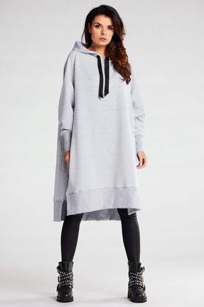 Nowa Bluza Szary | MUST HAVE Stylowy Bluza Szary ONE SIZE Trend - zdjęcie 2