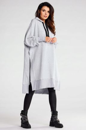 Nowa Bluza Szary | MUST HAVE Stylowy Bluza Szary ONE SIZE Trend - zdjęcie 3
