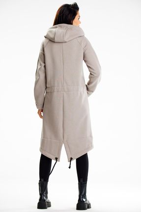 Praktyczna Bluza Szary | NOWOŚĆ 2025 Stylowa Bluza Szary Na Codzień r.S/M - zdjęcie 2