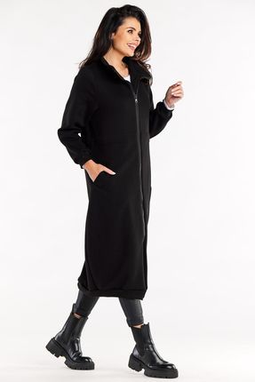 Nowoczesna Bluza Czarny | DOBRA JAKOŚĆ Wygodna Bluza Czarny r.S/M Wygodna - zdjęcie 6