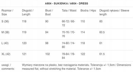 Codzienna Sukienka | HIT SEZONU Modny Sukienka r.S Wygodny - zdjęcie 4