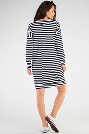 Codzienna Sukienka Czarne | HIT SEZONU Stylowy Sukienka Czarne r.S/M Trend - zdjęcie 4