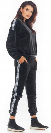 Uniwersalna Bluza Czarny | UNIWERSALNY STYL Wygodna Bluza Czarny Na Codzień - zdjęcie 2
