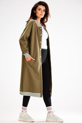 Praktyczna Bluza Khaki | IDEALNA NA CO DZIEŃ Praktyczna Bluza Khaki r.L/XL - zdjęcie 4