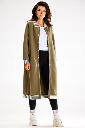 Praktyczna Bluza Khaki | IDEALNA NA CO DZIEŃ Praktyczna Bluza Khaki r.L/XL - zdjęcie 2