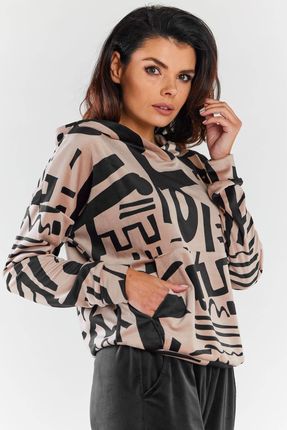 Modna Bluza Czarny | MUST HAVE Stylowa Bluza Czarny Na Codzień r.S - zdjęcie 2