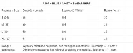 Wygodna Bluza | MUST HAVE Stylowa Bluza Na Codzień r.L - zdjęcie 6