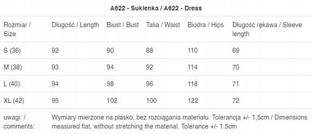 Codzienna Sukienka Czarny | UNIWERSALNY STYL Stylowy Sukienka Czarny r.S Tr - zdjęcie 6