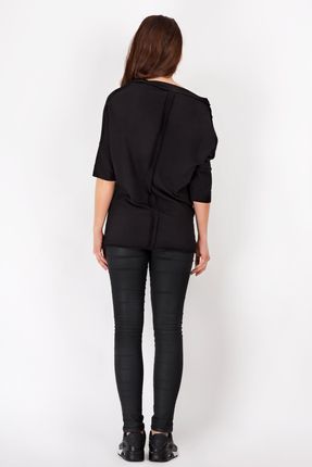 Stylowa Bluza Czarny | HIT SEZONU Stylowy Bluza Czarny r.S/M Trend - zdjęcie 5