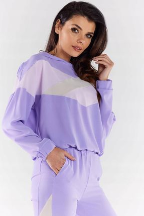 Praktyczna Bluza Beżowy | HIT SEZONU Stylowy Bluza Beżowy r.M Trend - zdjęcie 4