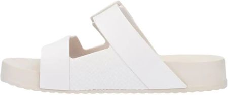 Klapki damskie Melissa M 35832 cozy connection slide ad white/beige (37, Biały) - zdjęcie 2