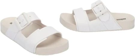 Klapki damskie Melissa M 35832 cozy connection slide ad white/beige (38, Biały) - zdjęcie 4