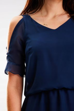 Casualowa Sukienka | IDEALNA NA CO DZIEŃ Stylowy Sukienka r.L Trend - zdjęcie 5