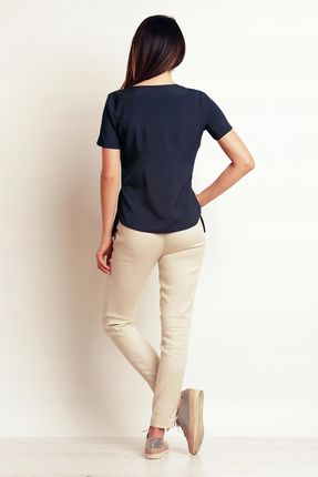 Nowoczesna Bluzka | UNIWERSALNY STYL Casualowa Bluzka Na Codzień r.XL - zdjęcie 4