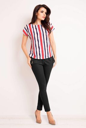 Praktyczna Bluzka | IDEALNA NA CO DZIEŃ Stylowy Bluzka r.XL Trend - zdjęcie 4