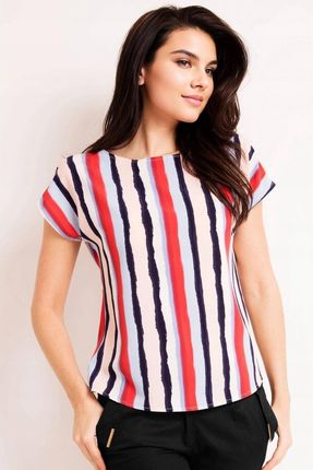 Praktyczna Bluzka | IDEALNA NA CO DZIEŃ Stylowy Bluzka r.XL Trend - zdjęcie 3