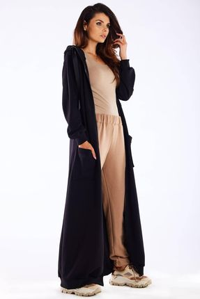 Casualowa Bluza Czarny | MUST HAVE Modna Bluza Czarny r.L/XL Wygodna - zdjęcie 5