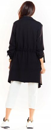 Casualowa Bluza Czarny | TREND Nowoczesna Bluza Czarny r.L/XL Wygodna - zdjęcie 4