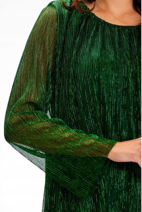 Letnia Sukienka Zielony | MUST HAVE Stylowy Sukienka Zielony r.L/XL Trend - zdjęcie 6