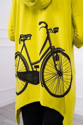 Bluza z nadrukiem roweru kiwi - zdjęcie 2