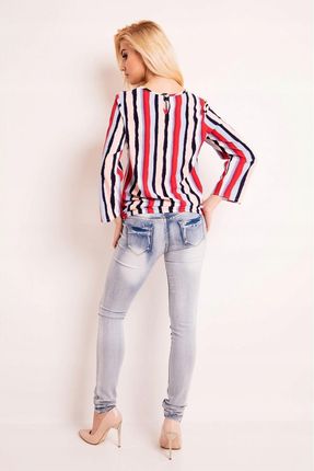 Casualowa Bluzka | WYGODNA Nowa Bluzka Na Codzień r.S - zdjęcie 3