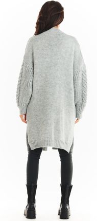 Awama Uniwersalny Sweter Szary - zdjęcie 3