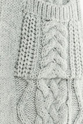 Awama Uniwersalny Sweter Szary - zdjęcie 5