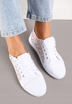 Renee Białe Tenisówki damskie 36 Casual - zdjęcie 5