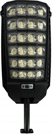 Mocna Lampa Solarna 24-eye Cob Led Uliczna Z Czujnikiem Ruchu I Zmierzchu P - zdjęcie 3