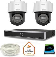 Zdjęcie Hilook Zestaw Monitoringu 2 Kamery Ip Ptz-N6-P (Z53766PTZ2) - Supraśl